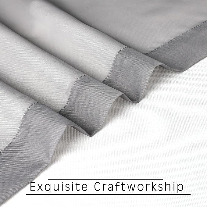 OVZME Voile Sheer Curtains - Image 7