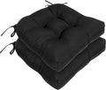 RACE LEAF Outdoor Cushions 17" x 17" Patio Chair Seat Pads, Water-Resistant by RACELEAF