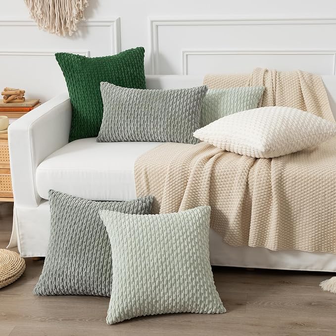 Kevin Textile 14x24 Inch Pillow Cover 1 Pack Boho Decorative Soft Striped - Image 7