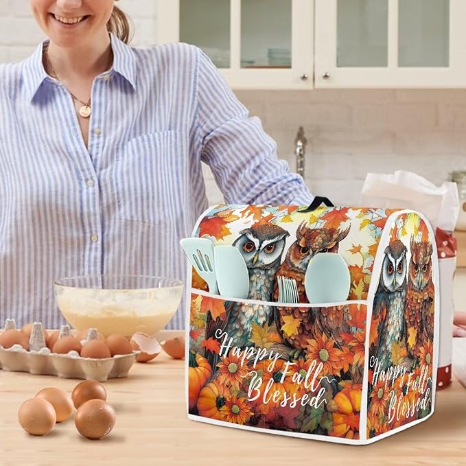Owl Stand Mixer Cover Compatible - Image 2
