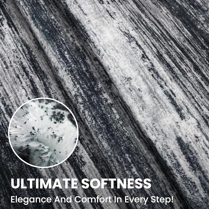 2x5 Modern Abstract Runner Rug for Hallways, Non-Shedding Washable Rug for - Image 7