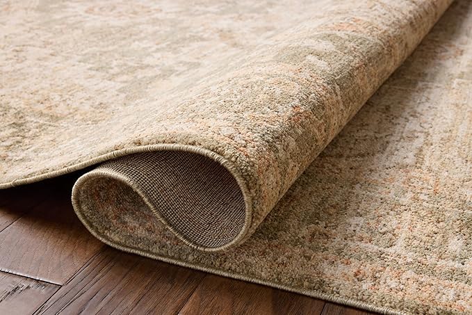 Loloi Chris Loves Julia Palma Collection PLM-08 Olive/Spice 2'-7" x 10'-0" - Image 4