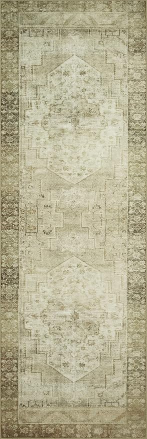 Loloi Magnolia Home by Joanna Gaines Banks Collection BAN-06 Natural/Granite - Image 9