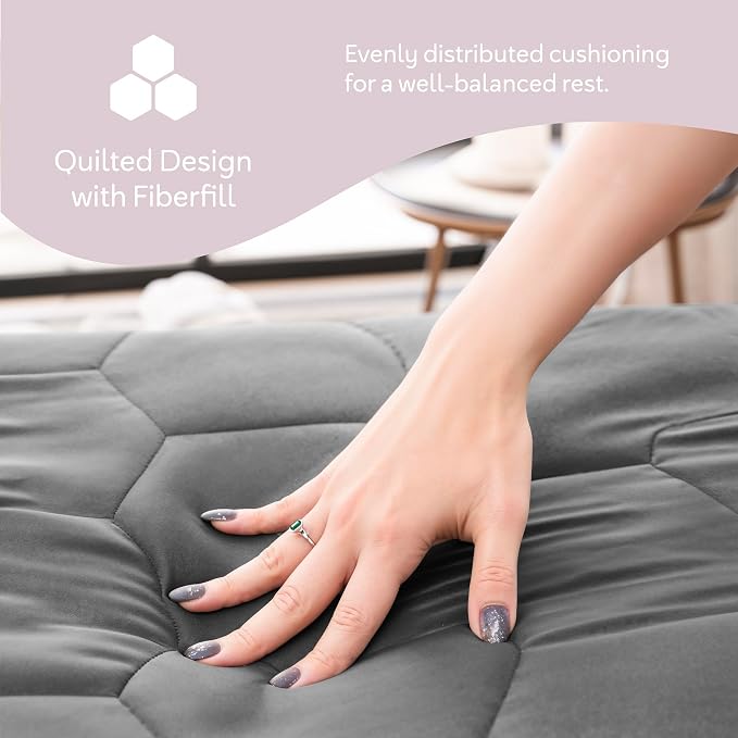 Hearth & Harbor Full Size Quilted Fitted Mattress Pad Cover, 100% Waterproof - Image 6