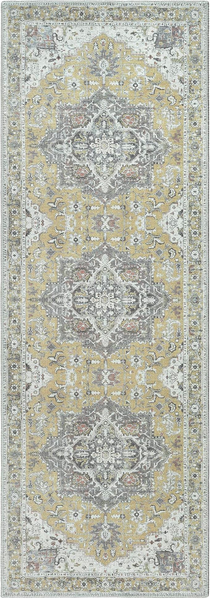 Bloom Rugs Washable Non-Slip 12 ft Runner - Image 3