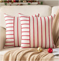 Caflife Boho Christmas Pillow Covers 18x18 Set of 2, Soft Farmhouse Decorative by Caflife