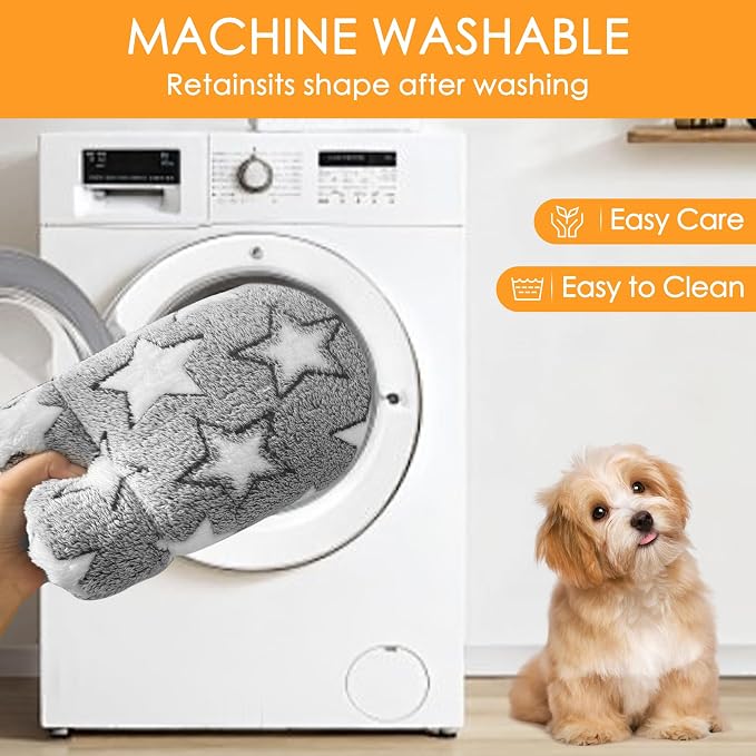 Washable Dog Bed Plush Orthopedic Outdoor Crate Mat - Image 5