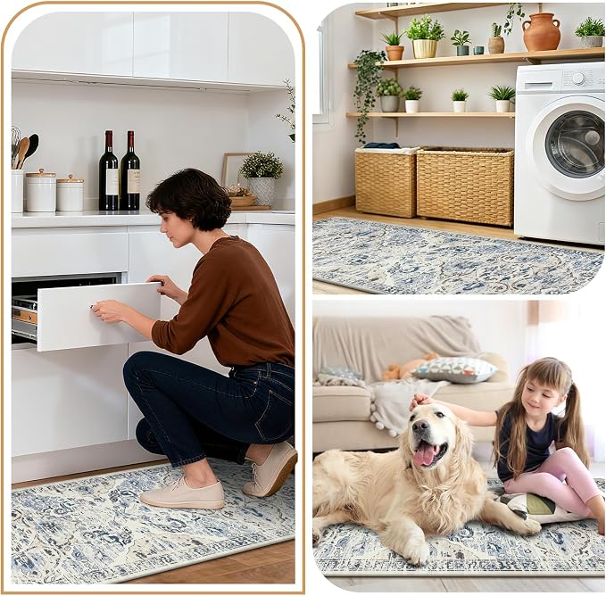 Ileading Anti Fatigue Kitchen Rugs Sets of 2 Cushioned Kitchen Mats - Image 8