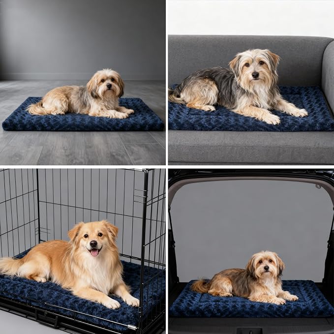 Dog Bed Mat - Dog Crate Pad - Reversible Dog Mat - Image 7
