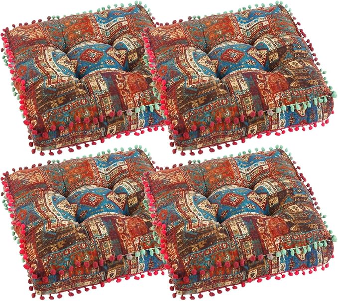 Bohemian Seat Cushion，Indoor & Outdoor 16.5" x 16.5" Seating Cushion by Unknown