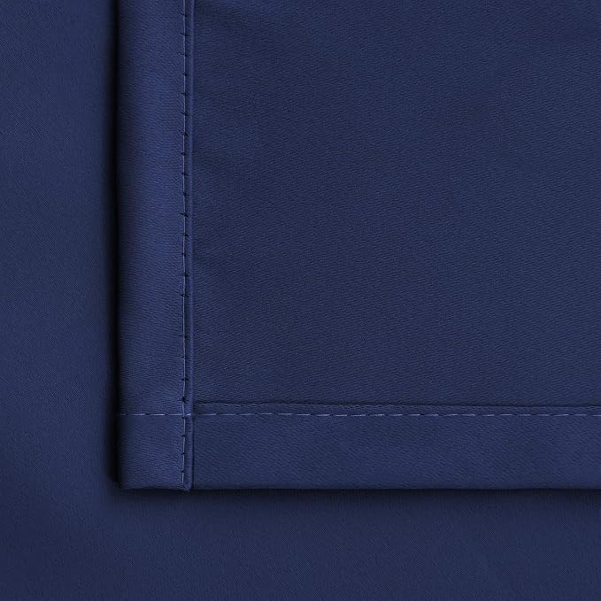 BGment Navy Blue Black Out Curtains 54 Inch Long - Image 6