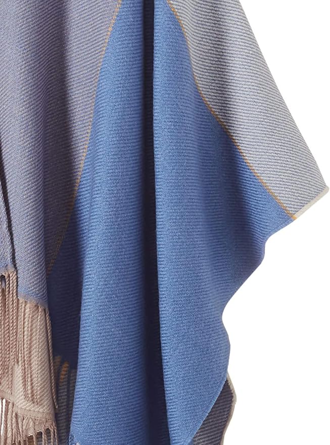 Breezy Lane Women's Shawl Wraps Warm Poncho Ruana Wrap Cardigan - Image 6