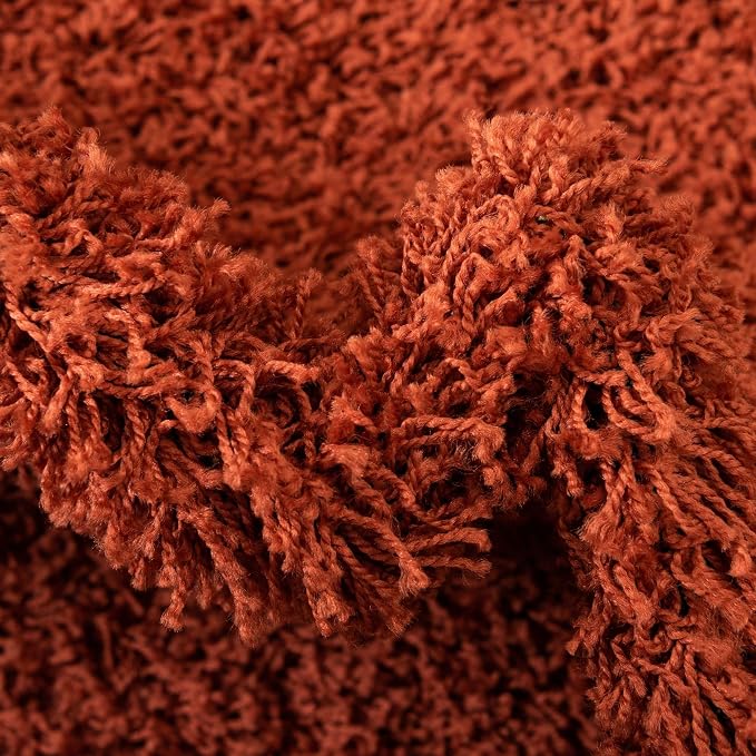 Unique Loom Solid Shag Collection Area Rug - Image 8