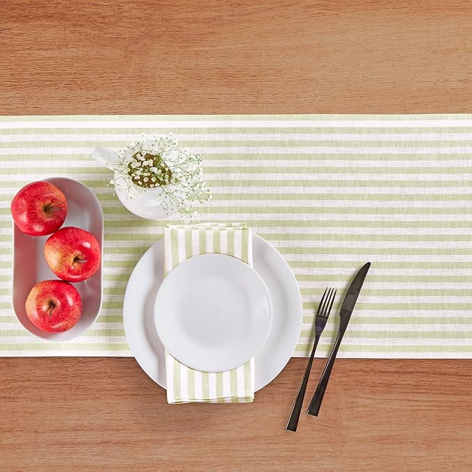Solino Home Linen Table Runner 48 Inches - Image 3