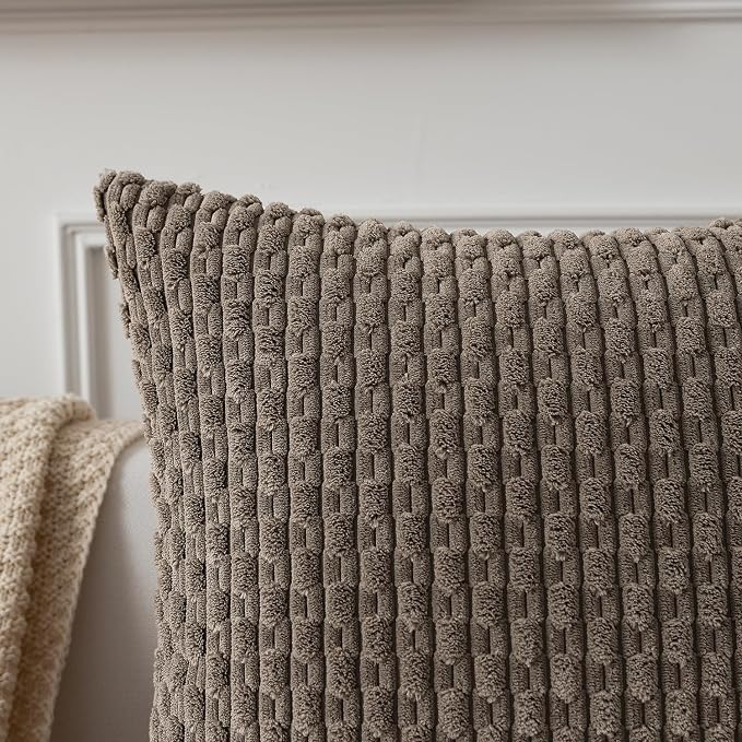 Kevin Textile 14x24 Inch Pillow Cover 1 Pack Boho Decorative Soft Striped - Image 3