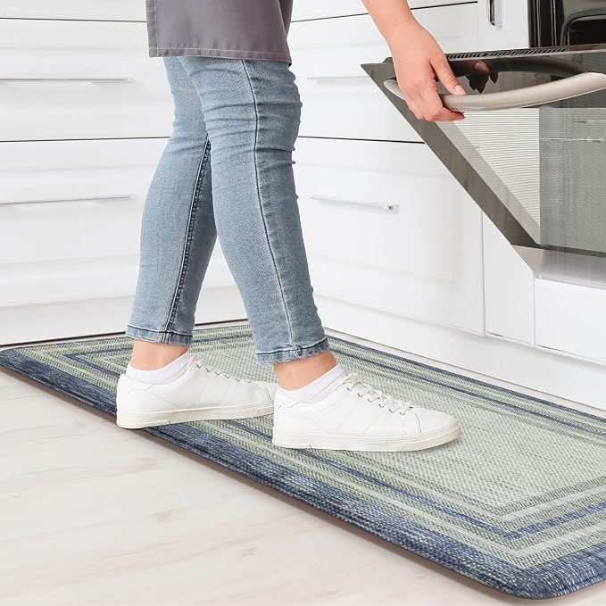 KIMODE Anti Fatigue Kitchen Mats, 17.3" x 29" Farmhouse Kitchen Rugs, Non-Slip - Image 9