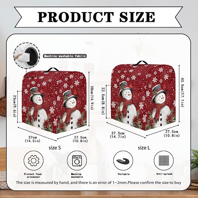 Stand Mixer Cover Dust Covers for 4.5qt-5qt Stand Mixer Protector Compatible - Image 7