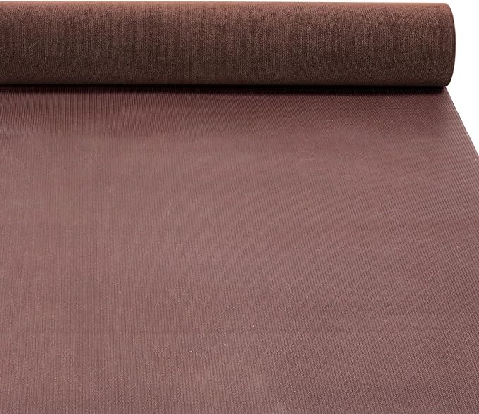 Marine Carpet, 6 FT x 10 FT Brown Indoor Outdoor Surface 0.2" Thick Boat Carpet - Image 9