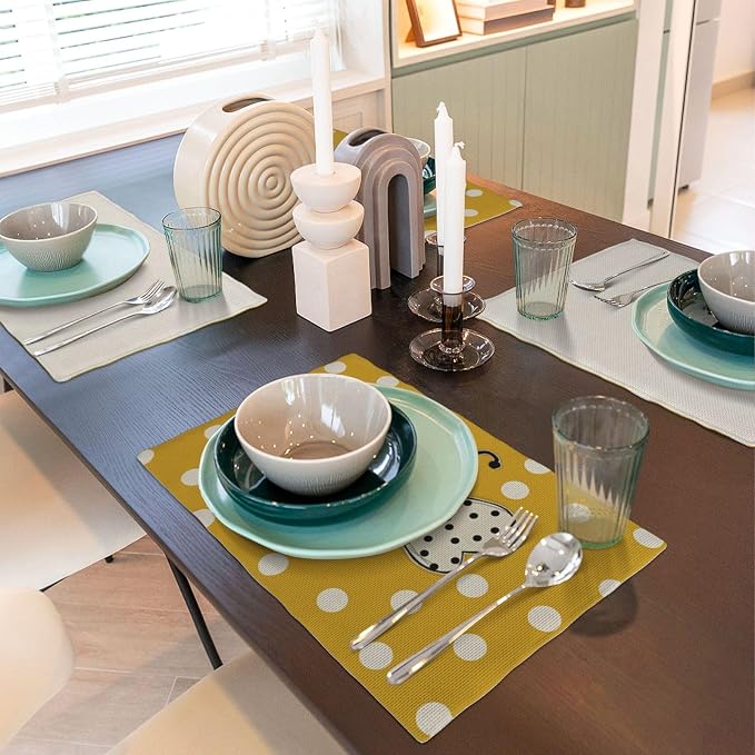 Bumble bee Placemats Set of 4 - Image 6