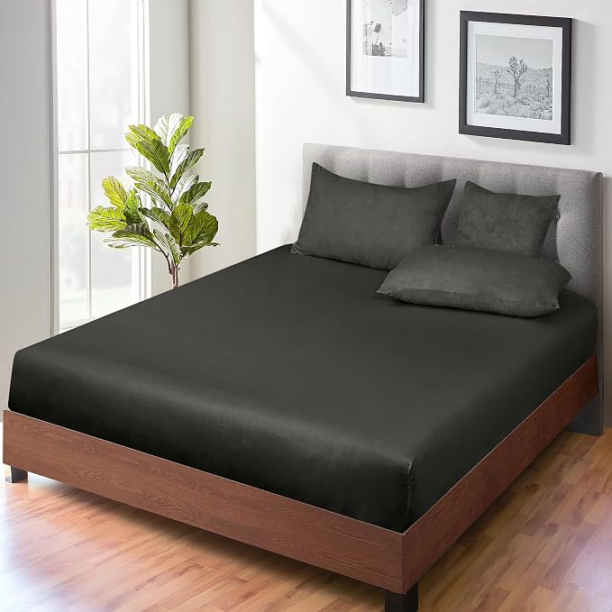ROYALE LINENS 300 Thread Count 100% Long Staple Combed Cotton Fitted Sheet Twin - Image 6