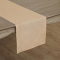 Solino Home Linen Beige Table Runner 120 Inches Long by SolinoHome