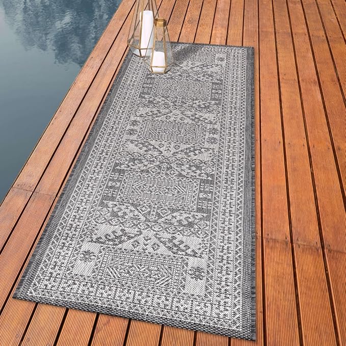 Keen Home Design Terrace Outdoor Runner Rug by KeenHomeDesign