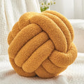 Petrella Knot Pillow Ball Round Throw Pillows Home Decor Cushion Decorative by Petrellatoy