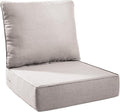 Outdoor Seat Cushion Set-24 x 24 x 6 Inch Outdoor Chair Cushions by NatureComfyOutdoorFurniture