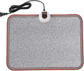 AC 110V Heated Floor Mat for Foot, Electric Heated Foot Warmers for Office by Livtribe