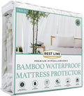 Twin XL Size 39x80” Premium Bamboo Waterproof Mattress Protector, 100% Viscose by RestLine
