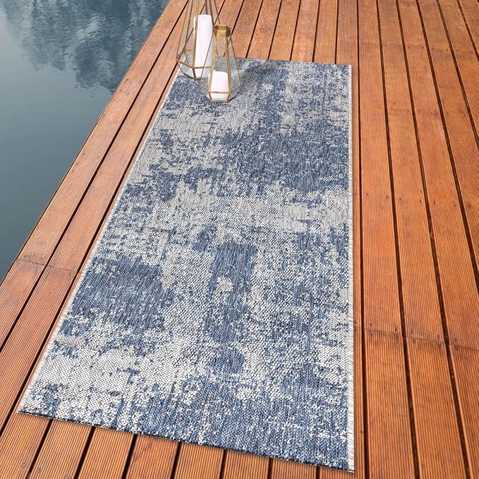 Keen Home Design Terrace Outdoor Runner Rug by KeenHomeDesign