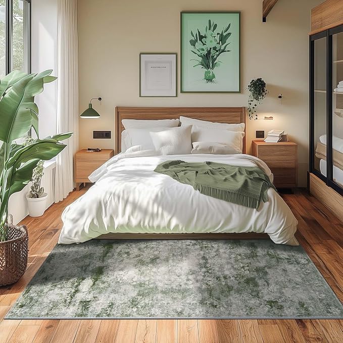 jinchan Green 4x6 Area Rugs - Image 3