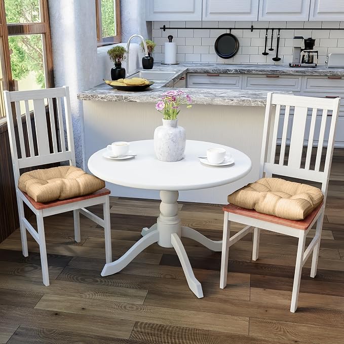 Klear Vu Gripper Overstuffed Universal Non-Slip Dining Chair Cushions - Image 8
