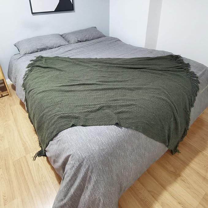 LOMAO Knitted Throw Blanket - Image 7