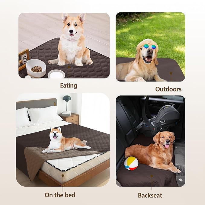 gogobunny 100% Double Sided Waterproof Dog Blanket Soft Pet Bed Cover - Image 3
