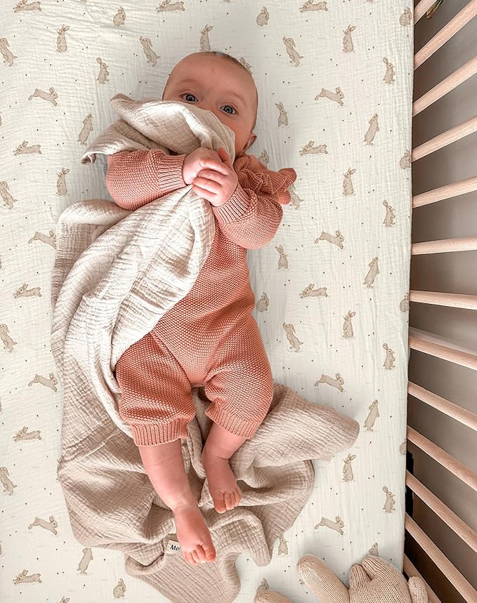 Bassinet Sheet for Baby Boy and Girl 2 Pack, Fitted Sheets for Rectangle - Image 6