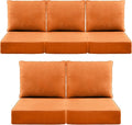 Luxury 6" Outdoor Cushions for Patio Furniture, Fade Resistant Couch Chair by Pugire