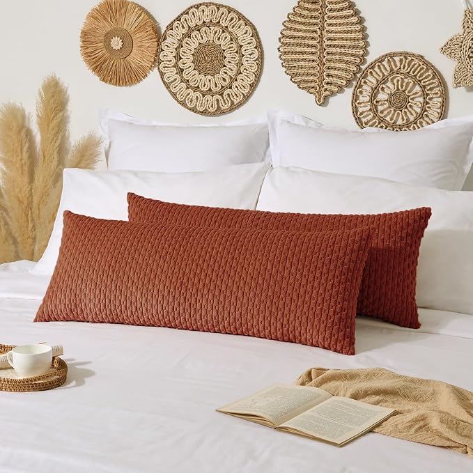 Kevin Textile Fall 14x36 Inch Long Lumbar 1 Pack Fall Boho Decorative Throw - Image 2