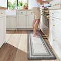KIMODE Anti Fatigue Kitchen Mat, Cushioned Farmhouse Kitchen Runner Rug by KIMODE