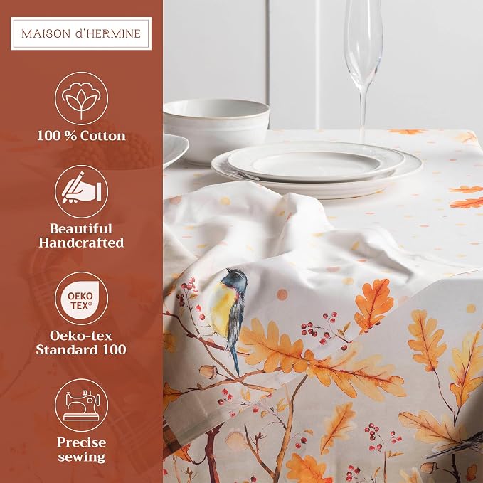 Maison d' Hermine Cloth Napkins Set of 4 100% Cotton - Image 2