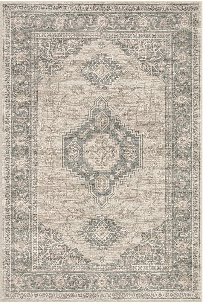 Lahome Oriental Kitchen Rugs Non Slip, 2x3 Small Rugs - Image 8