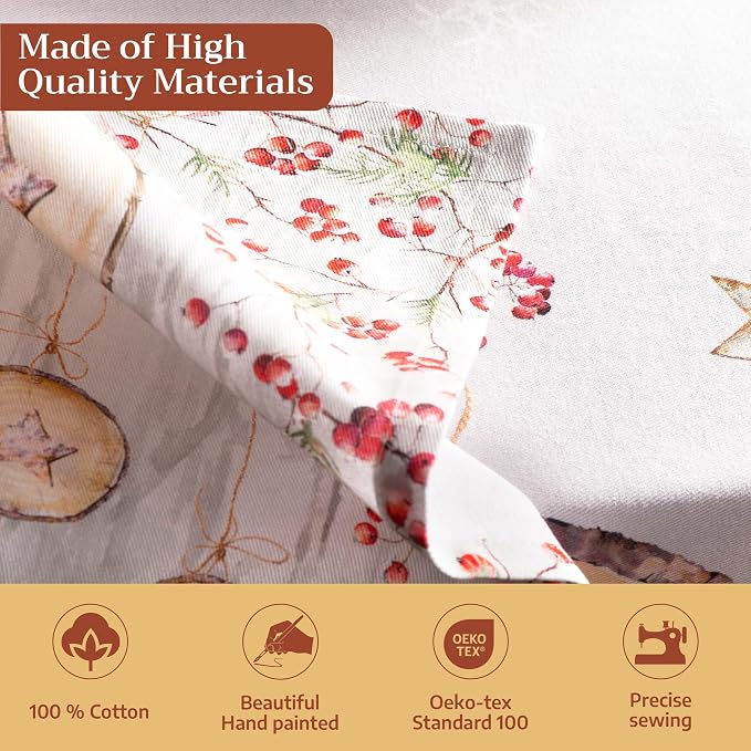 Maison d' Hermine Cloth Napkins Set of 4 100% Cotton - Image 3