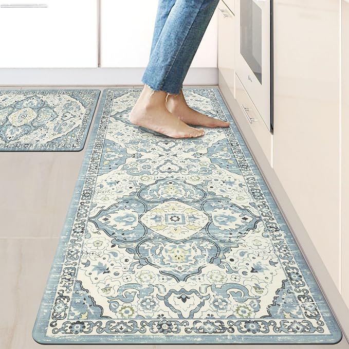 Ileading Anti Fatigue Kitchen Rugs Sets of 2 Cushioned Kitchen Mats - Image 7
