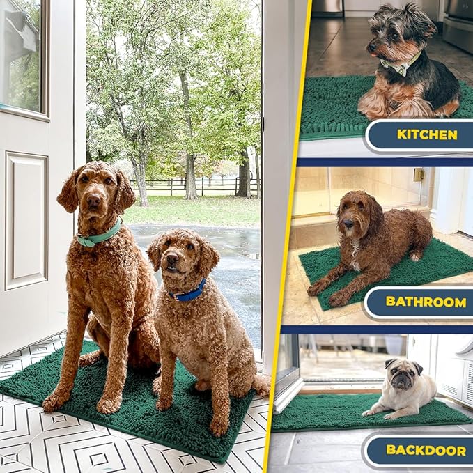 Muddy Mat® Shown on TV – Super Absorbent Microfiber Dog Door Mat - Image 7