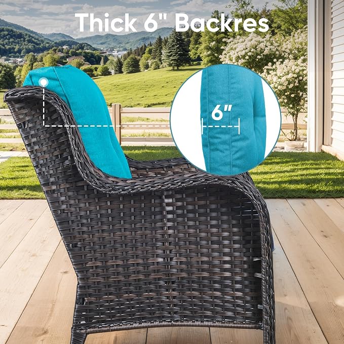 Patio Chair Cushions 4 Packs - Image 3