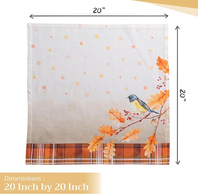 Maison d' Hermine Cloth Napkins Set of 4 100% Cotton - Image 4