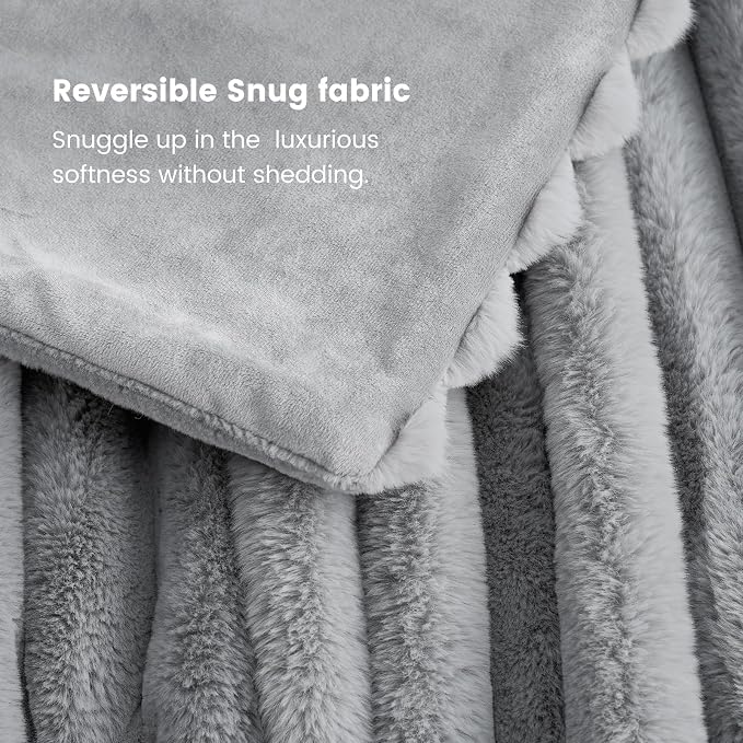 Cozy Bliss Faux Fur Throw Blanket - Image 7