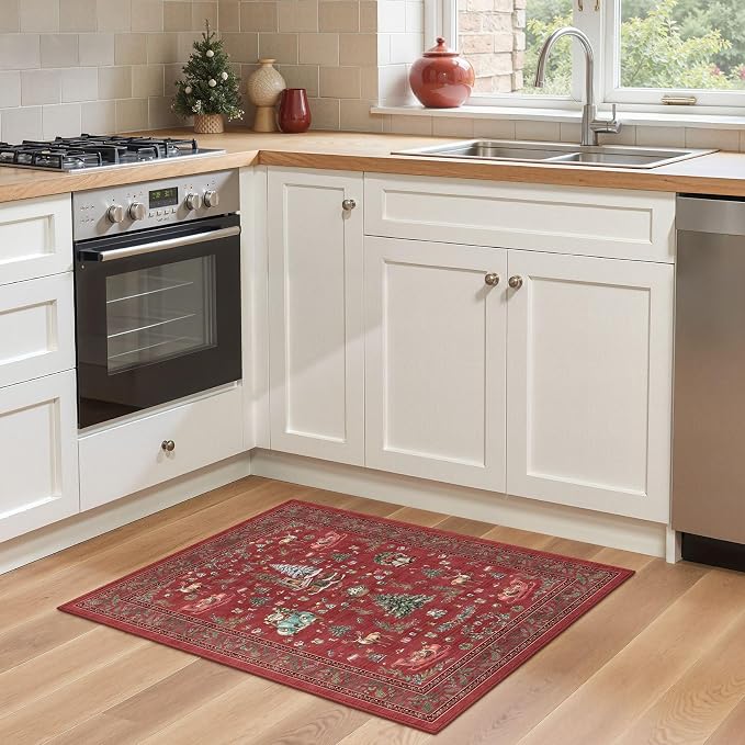 Christmas Living Room Area Rug 2x3 - Image 3