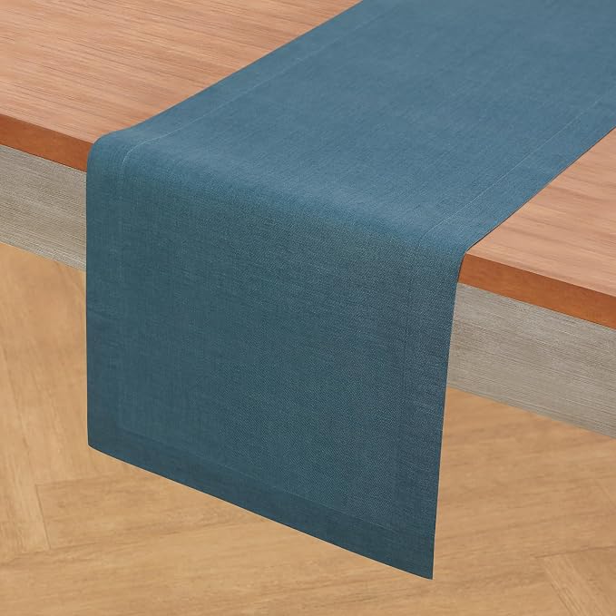 Solino Home Linen Table Runner 120 Inches Long - Image 2