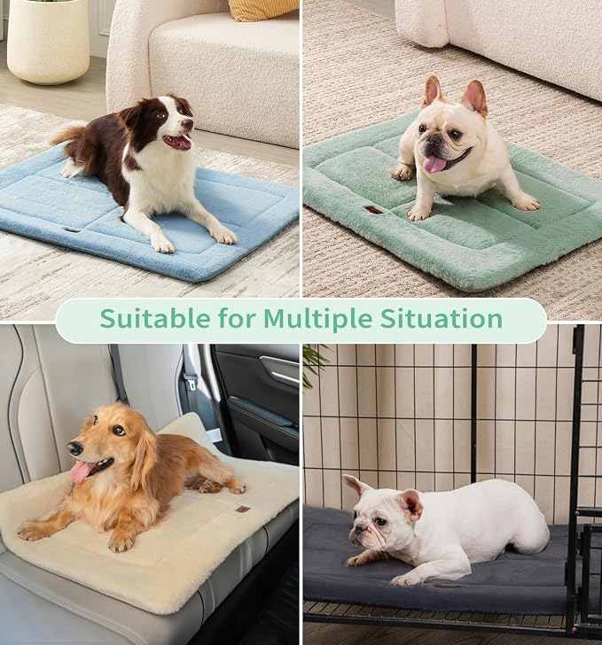 MADE 4 PETS Dog Crate Pad Bed for Medium Dogs, Washable & Reversible, Anti-Slip - Image 4